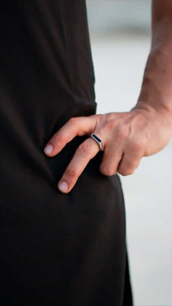 Signet Bar Ring