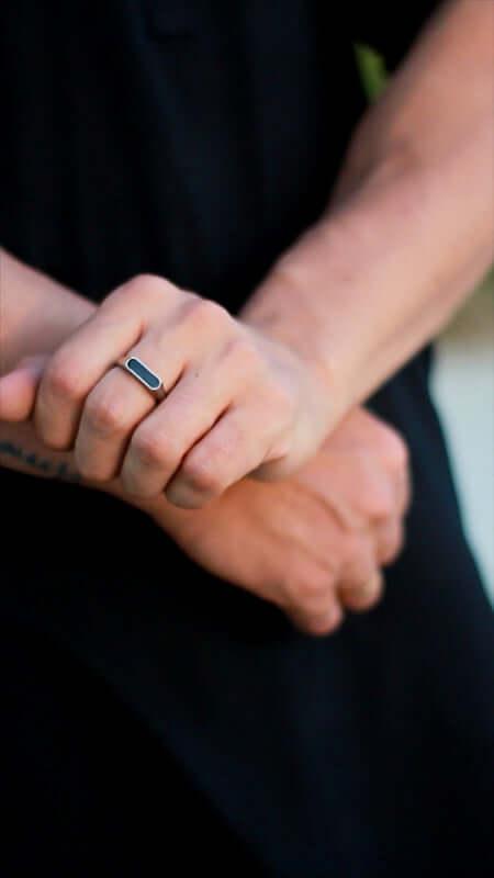 Signet Bar Ring